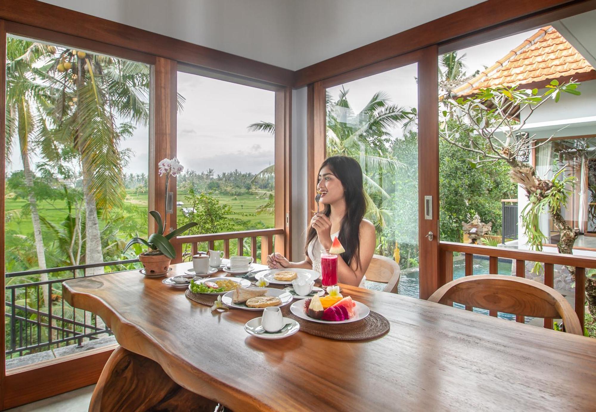 The Shea Ubud Tranquility Villa With Private Pool Exterior foto
